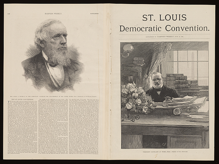 View from the Galleries of the St. Louis Convention Hall in an Interval... Slider Image 2